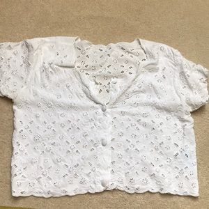 Vintage crop top